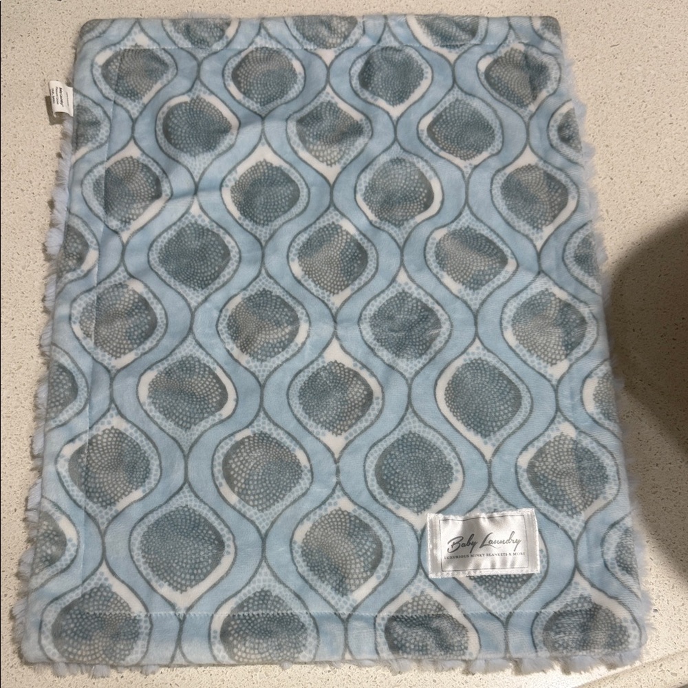 Baby Laundry Minky Blanket
